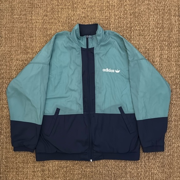 Vintage 90s adidas Full Zip Track Jacket - Picture 1 of 15